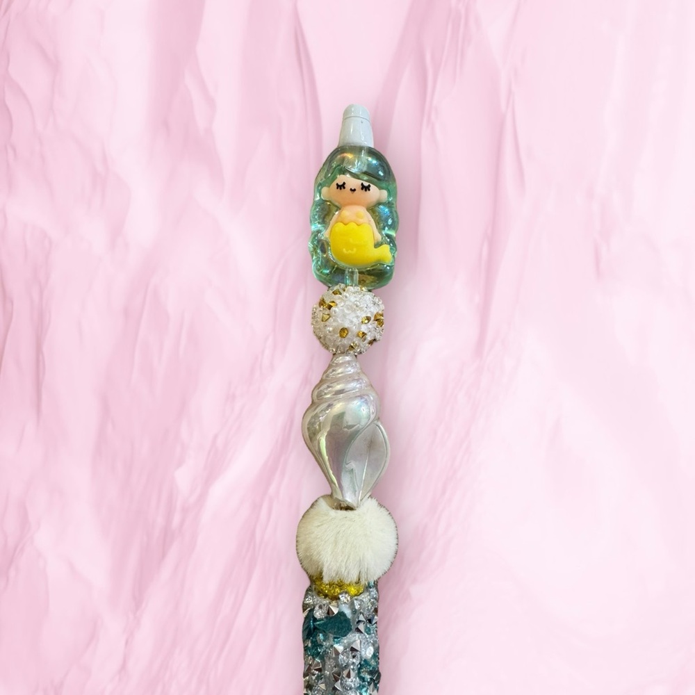 Handmade Mermaid Glam Pen** 🧜‍♀️✨